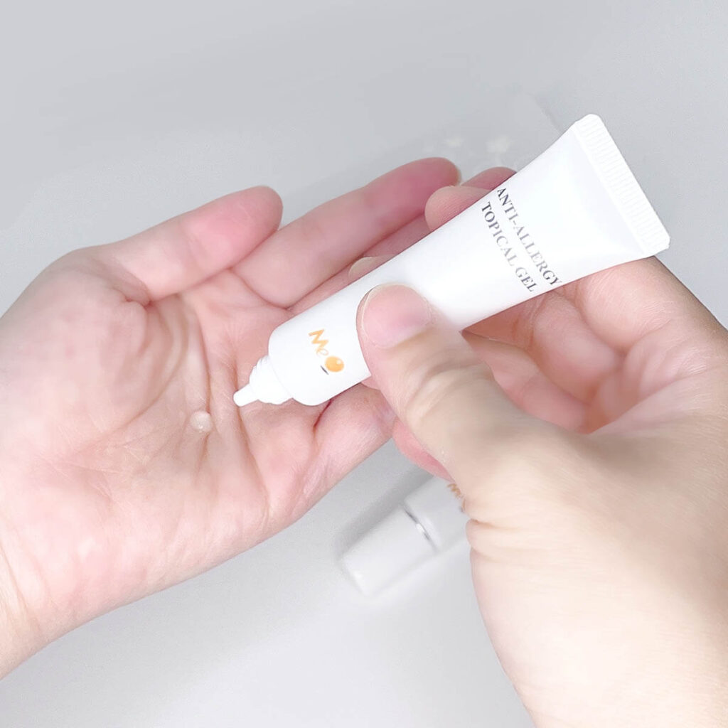 Anti-Allergy Topical Gel Application