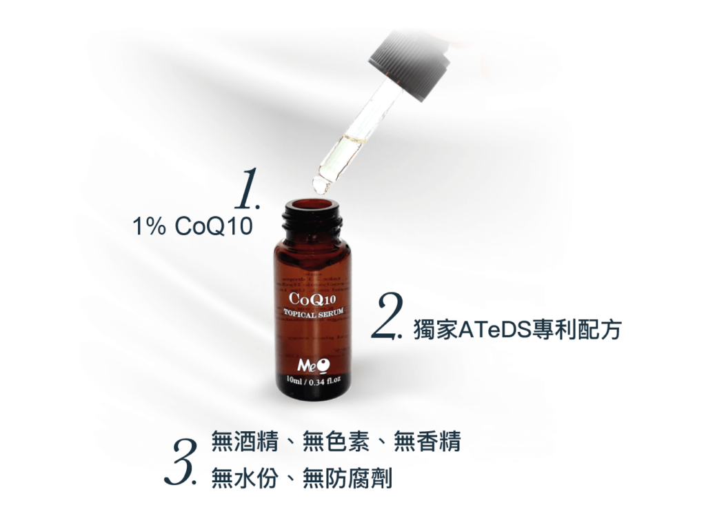 CoQ10 Topical Serum Ingredients Chinese