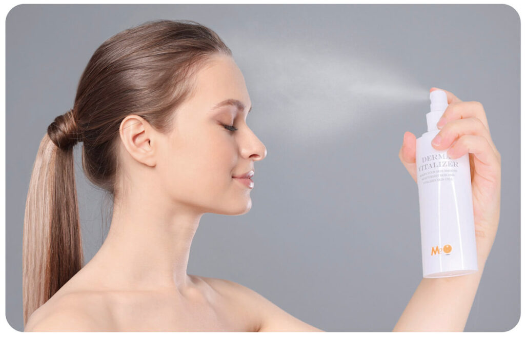 Derma Vitalizer Woman Applying